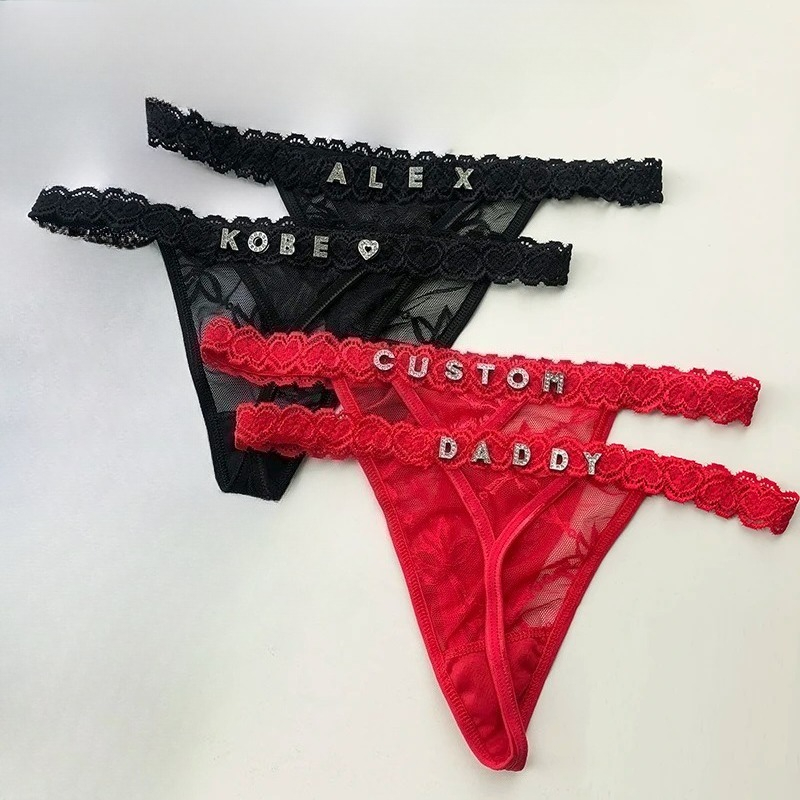 Thong Bikini Women - Custom Thong Panties For Women Custom