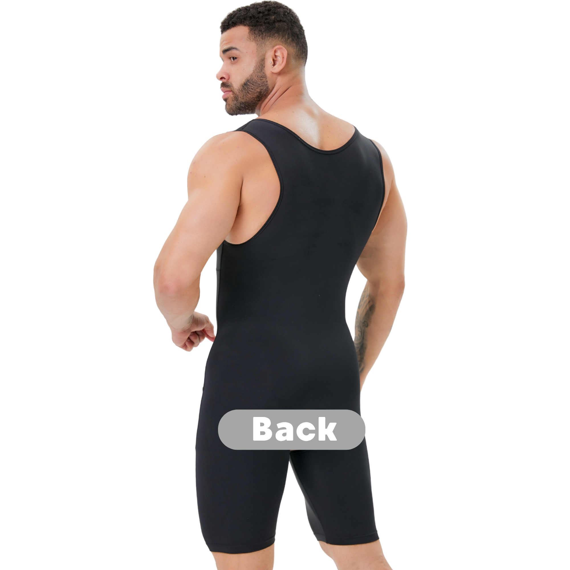 Men's Double Layer Tummy Contr - Shapewear Bodysuit Firm 리뷰 및 가격