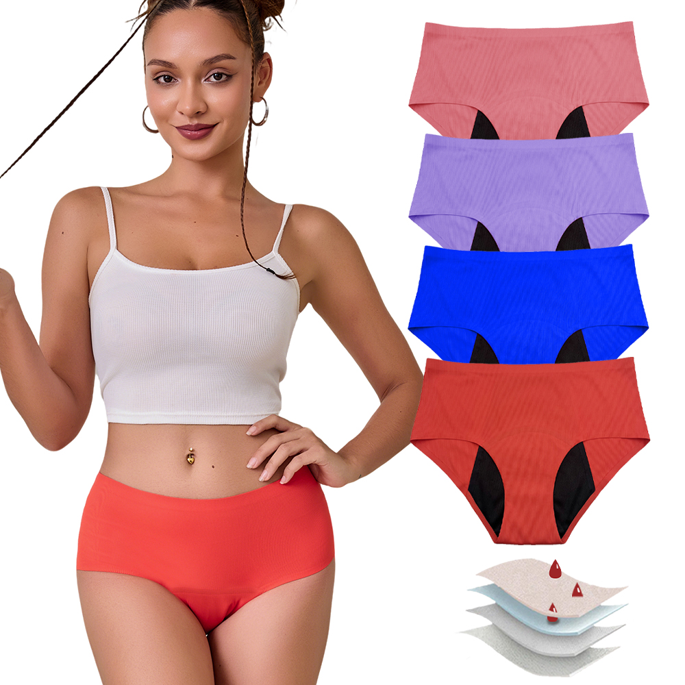 Hot Sale Mid-Rise Seamless Men - Period Panty Absorbent 리뷰 및 가격