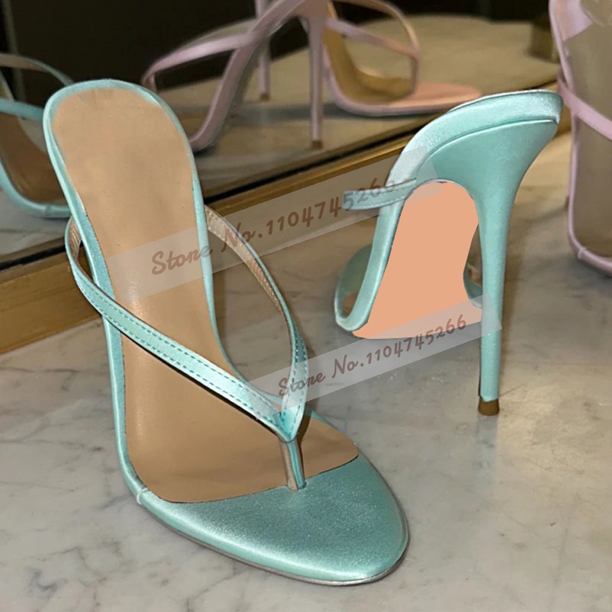 Light Green Satin Clip Toe Hig - Slip Dress Satin 리뷰 및 가격