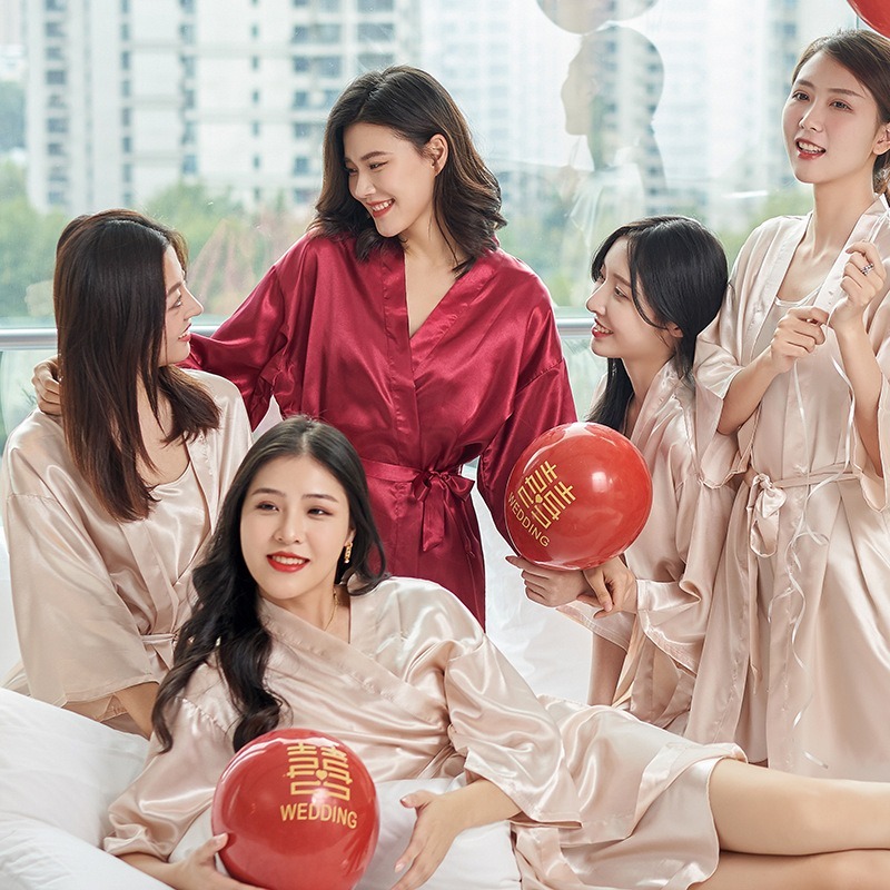 Women‘s Satin Kimono Robe Silk - Robe Silk Women 리뷰 및 가격