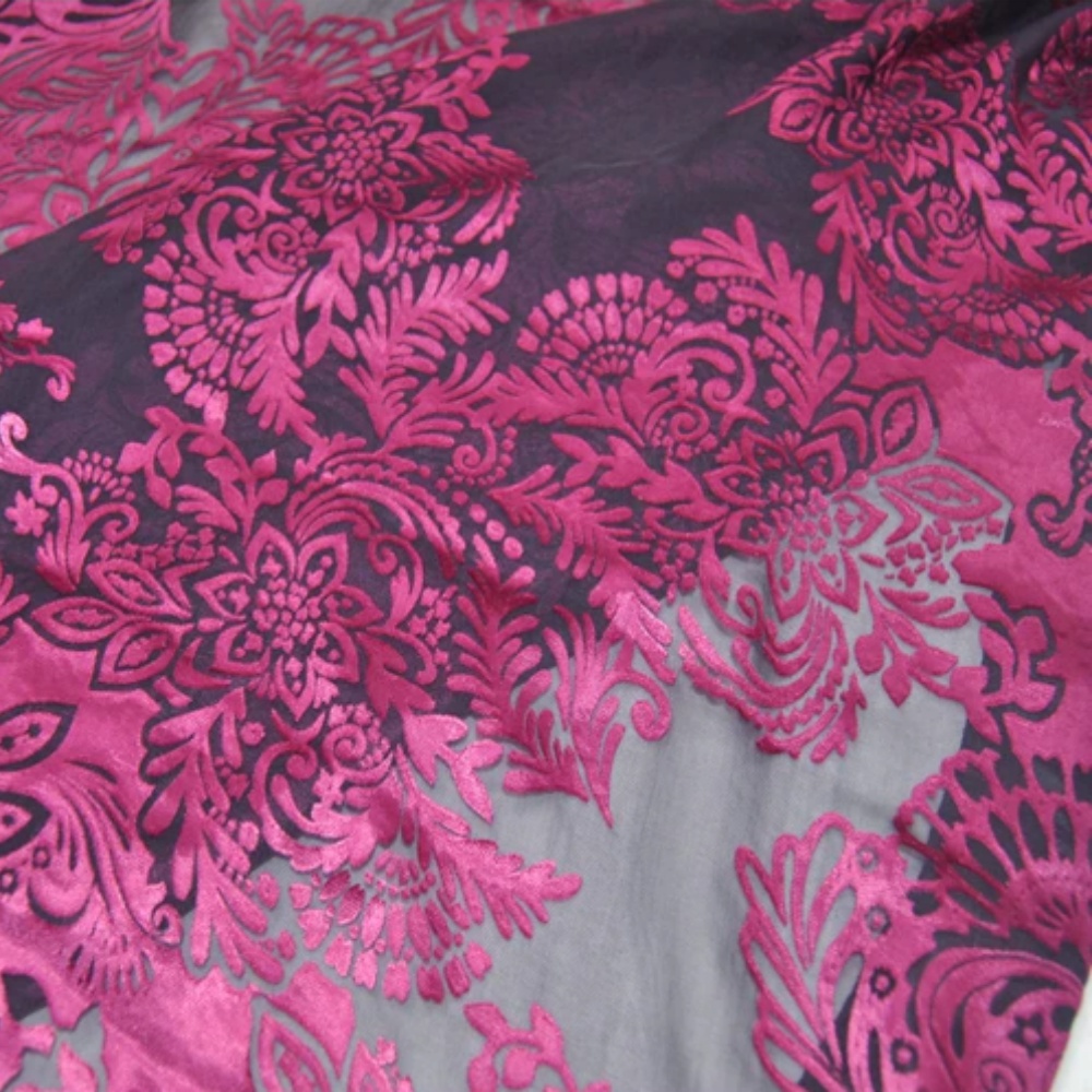 Fashion Large Pink Flower Desi - Robe Silk Women 리뷰 및 가격