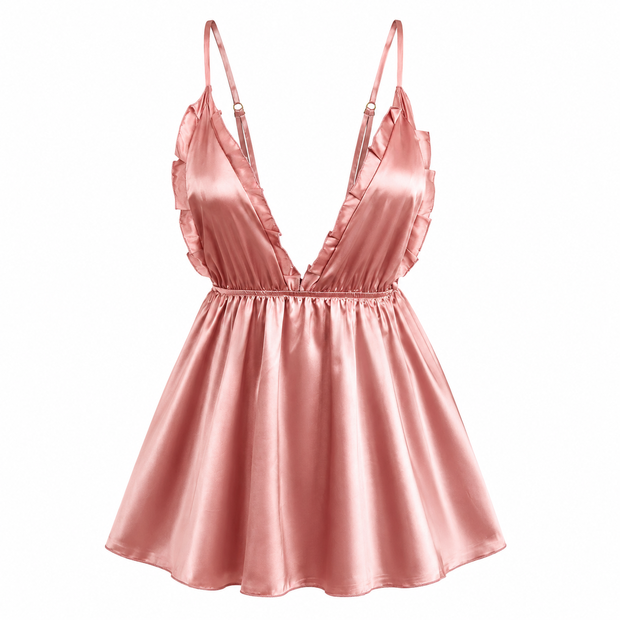 Satin Babydoll Nightgown for W - Babydoll Chemise Night 리뷰 및 가격