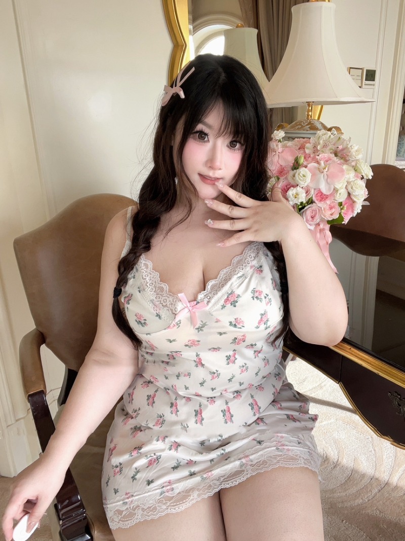 Women's Sexy Plus Size Lingeri - Babydoll Chemise Night 리뷰 및 가격