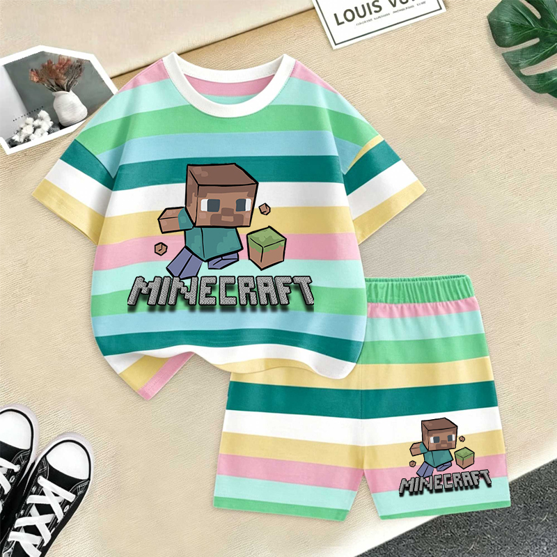 Minecrafted Girl boy Summer T  - Boyshort Underwear 리뷰 및 가격