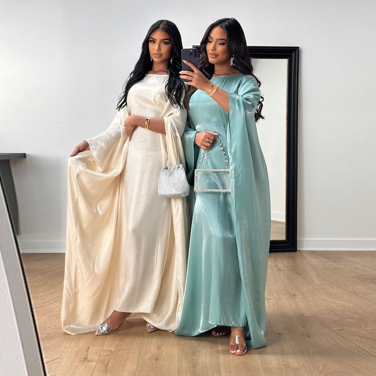 One Size New Summer Middle Eas - Robe Silk Women 리뷰 및 가격
