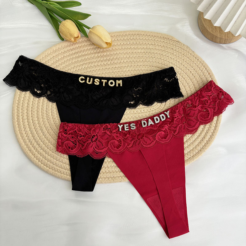 Personalized Custom Thong Name - Thong Bikini Women 리뷰 및 가격