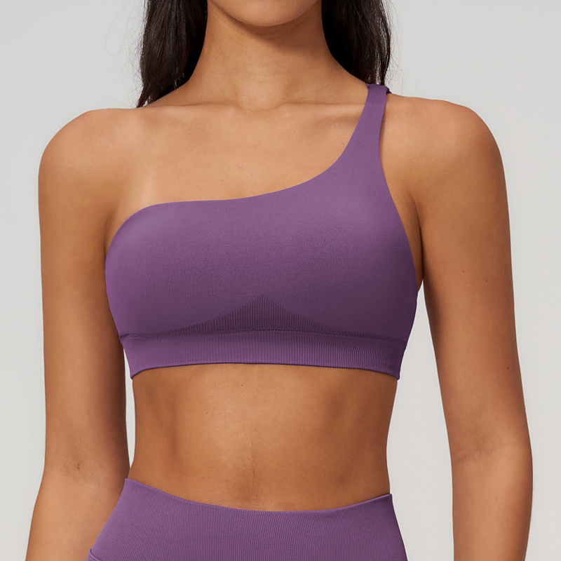 Spring Single-Shoulder Sporty  - Sports Bra High Impact 리뷰 및 가격