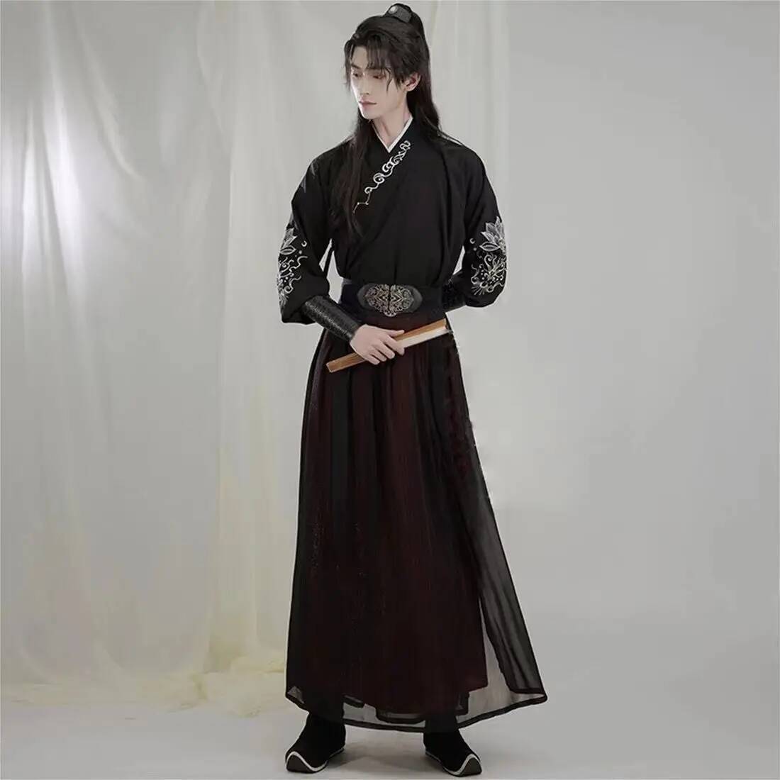 Ancient knight hanfu men women - Robe Silk Women 리뷰 및 가격