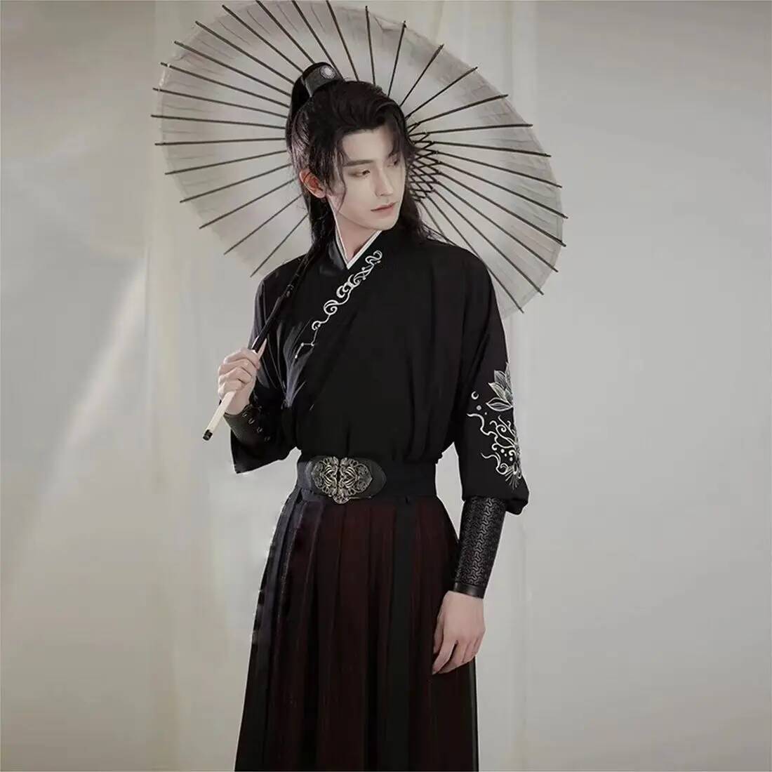 Ancient knight hanfu men women - Robe Silk Women 리뷰 및 가격