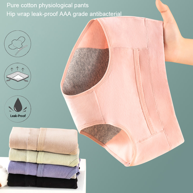 Cotton Menstrual Panties Leak  - Seamless Underwear Women 리뷰 및 가격