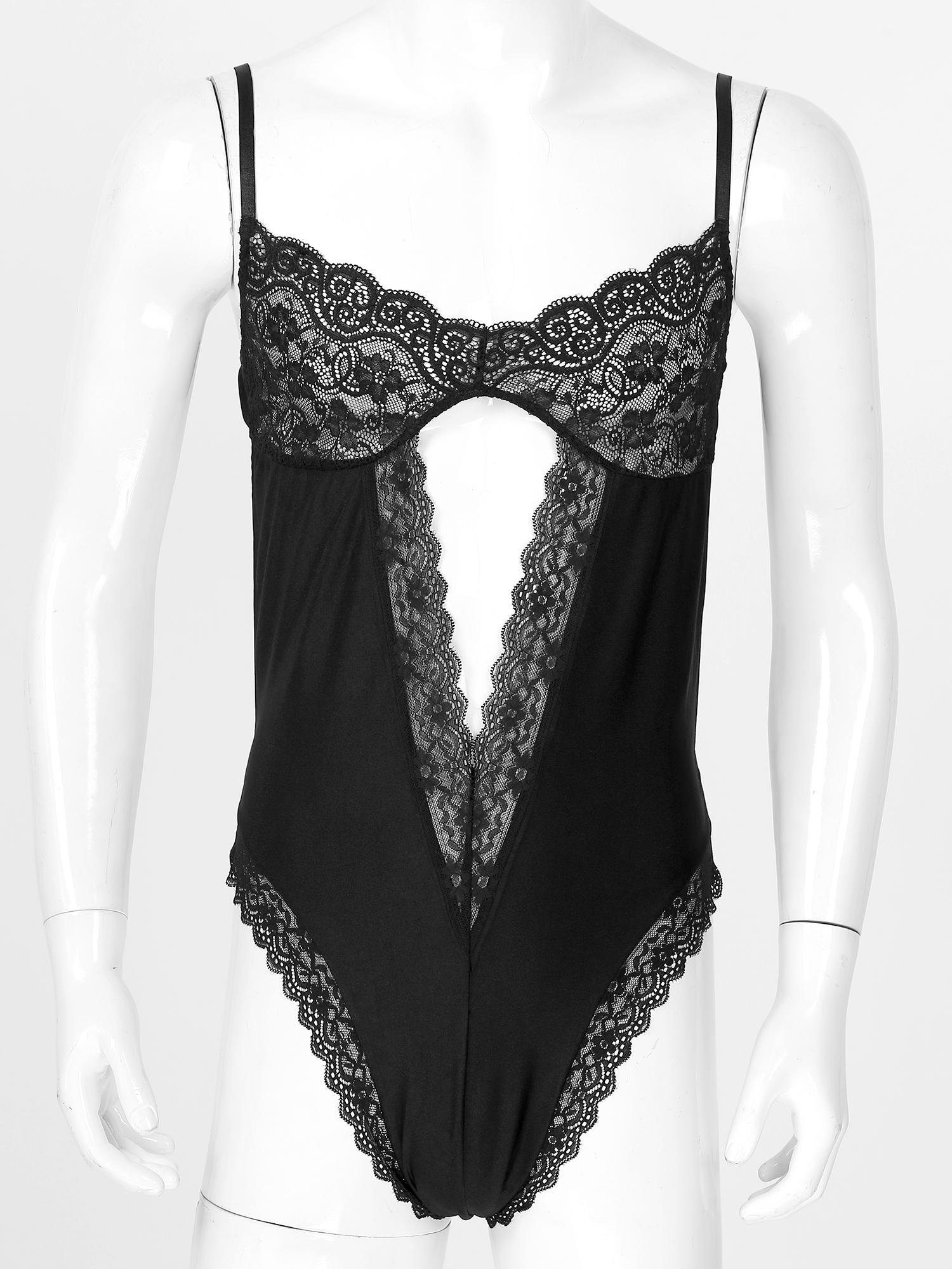 Men Sexy Bodysuit Lingerie Gay - Lace Teddy Lingerie 리뷰 및 가격