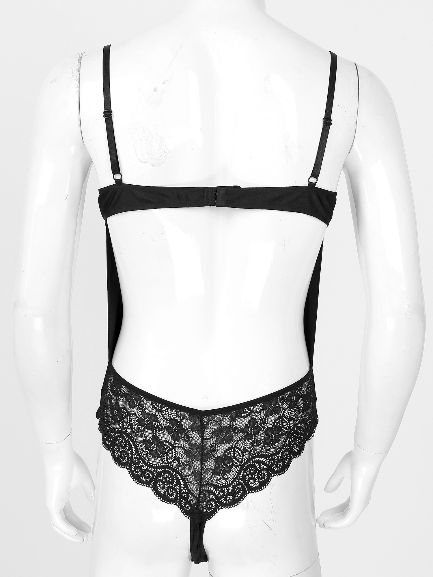 Men Sexy Bodysuit Lingerie Gay - Lace Teddy Lingerie 리뷰 및 가격