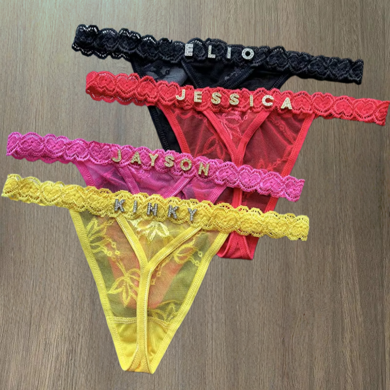 Custom Thong Panties Name Crys - Thong Bikini Women 리뷰 및 가격