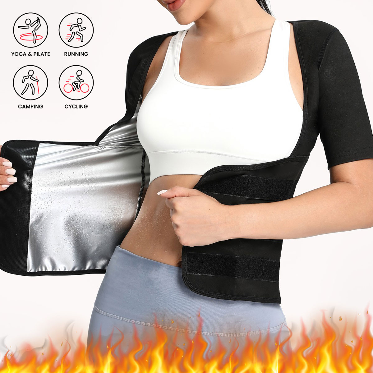 Sauna Suit for Women Sweat Bod - Shapewear Bodysuit Firm 리뷰 및 가격