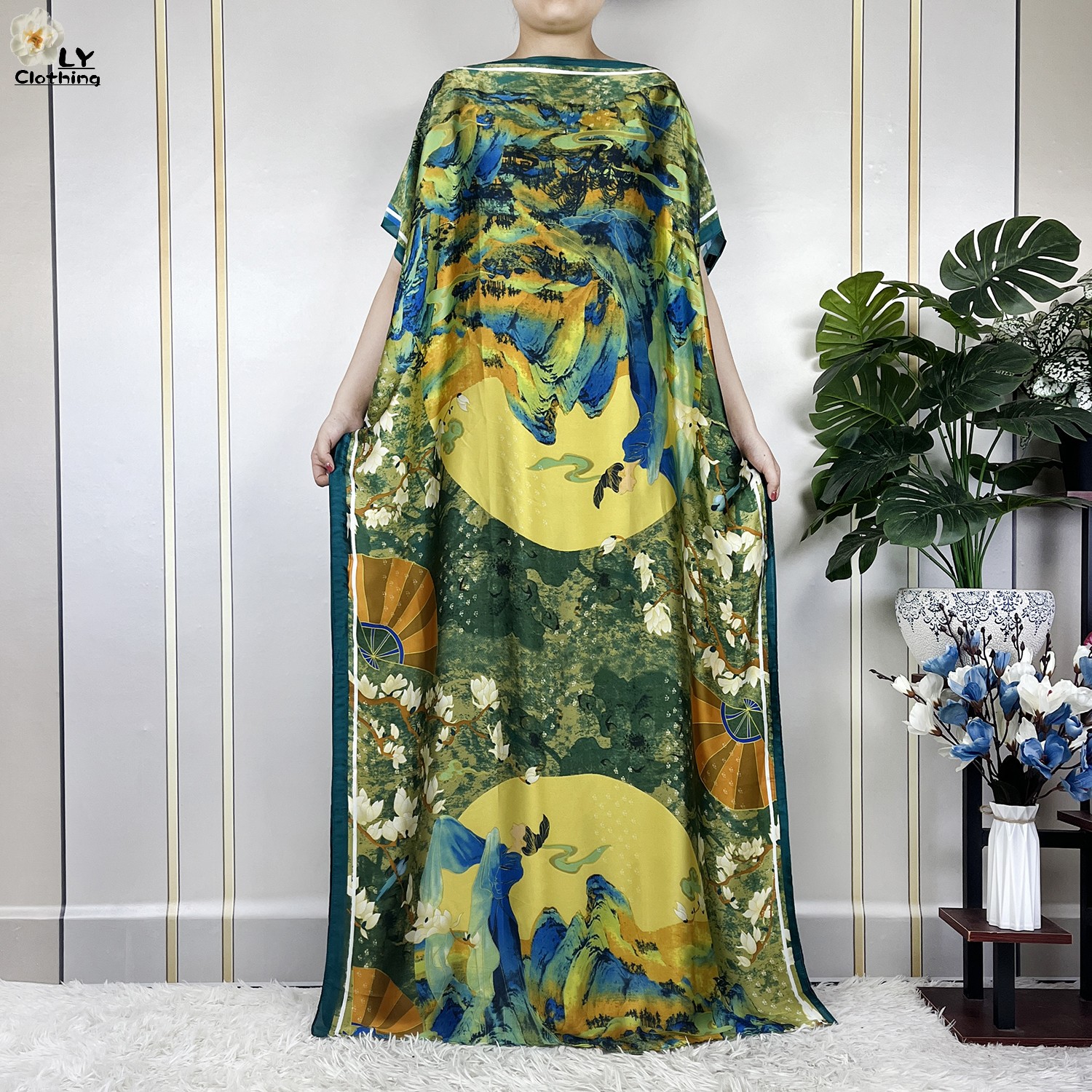 Muslim Abayas For Women 2023 N - Robe Silk Women 리뷰 및 가격