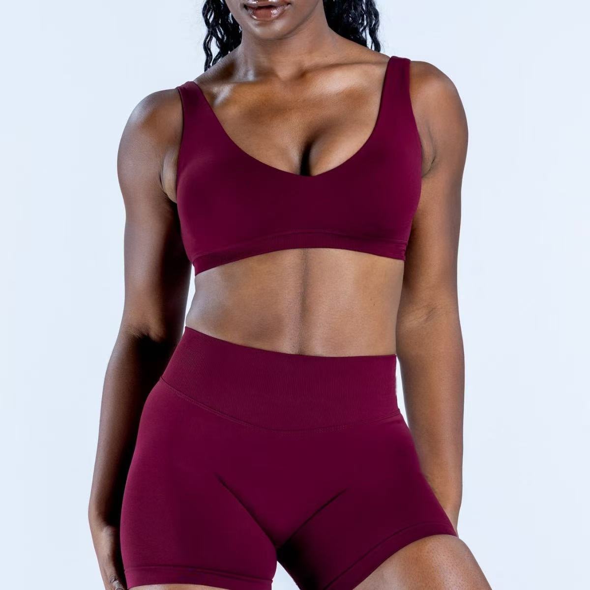 Scoop Back Bra Shockproof Trai - Sports Bra High Impact 리뷰 및 가격