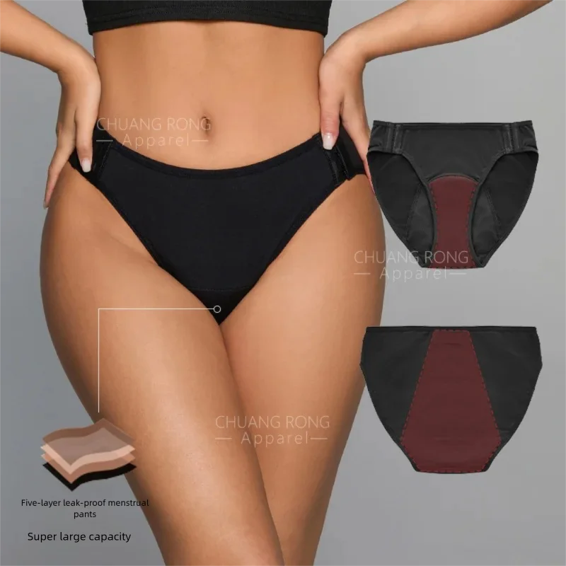 Plus Size Women's Easy-On Snap - Period Panty Absorbent 리뷰 및 가격