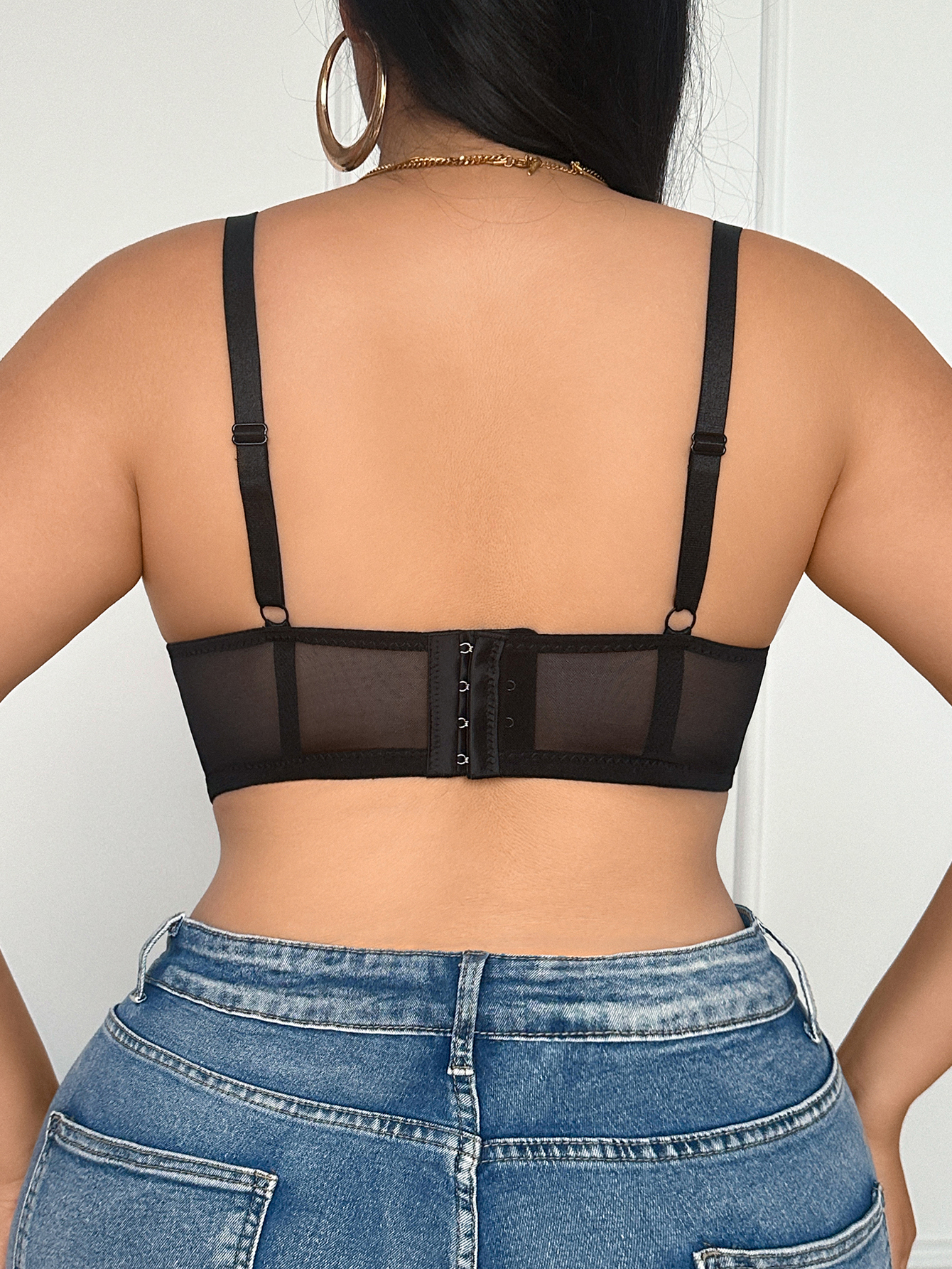Wide Strap Plus Size Women Bra - Push Up Bra Padded 리뷰 및 가격