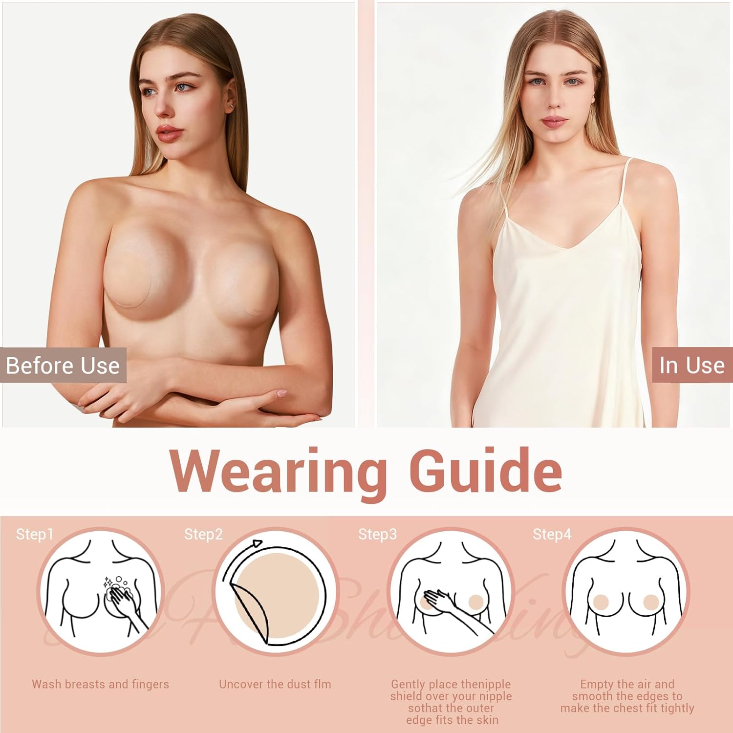 Nipple Covers 1 Pair Reusable  - Nipple Cover Pasties 리뷰 및 가격
