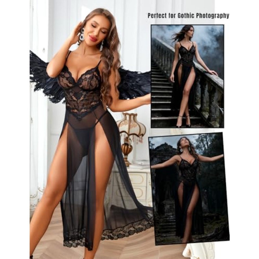 Avidlove Women Lingerie Dress  - Babydoll Chemise Night 리뷰 및 가격