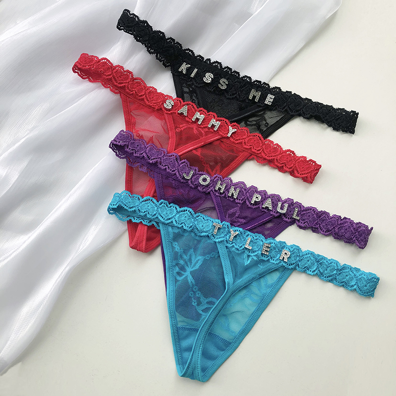 Custom Thong Panties For Women - Thong Bikini Women 리뷰 및 가격