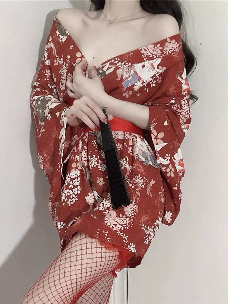 Sex Japanese Kimono Sexy Sleep - Robe Silk Women 리뷰 및 가격