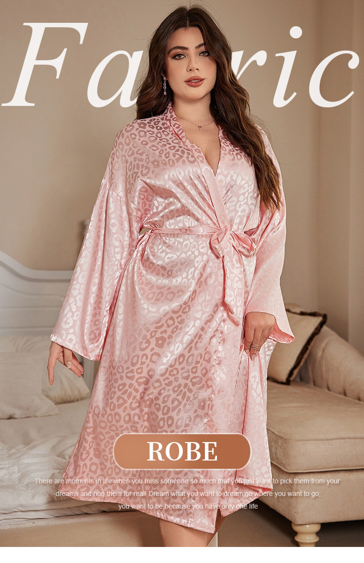 Plus Size Robe Pajama Women Sl - Robe Silk Women 리뷰 및 가격