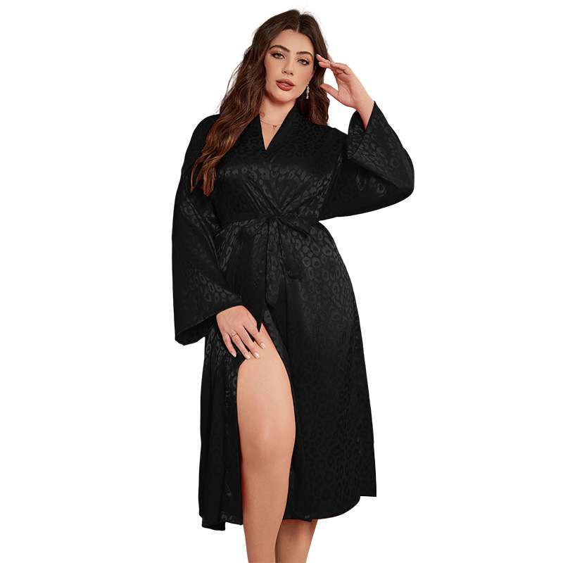 Plus Size Robe Pajama Women Sl - Robe Silk Women 리뷰 및 가격