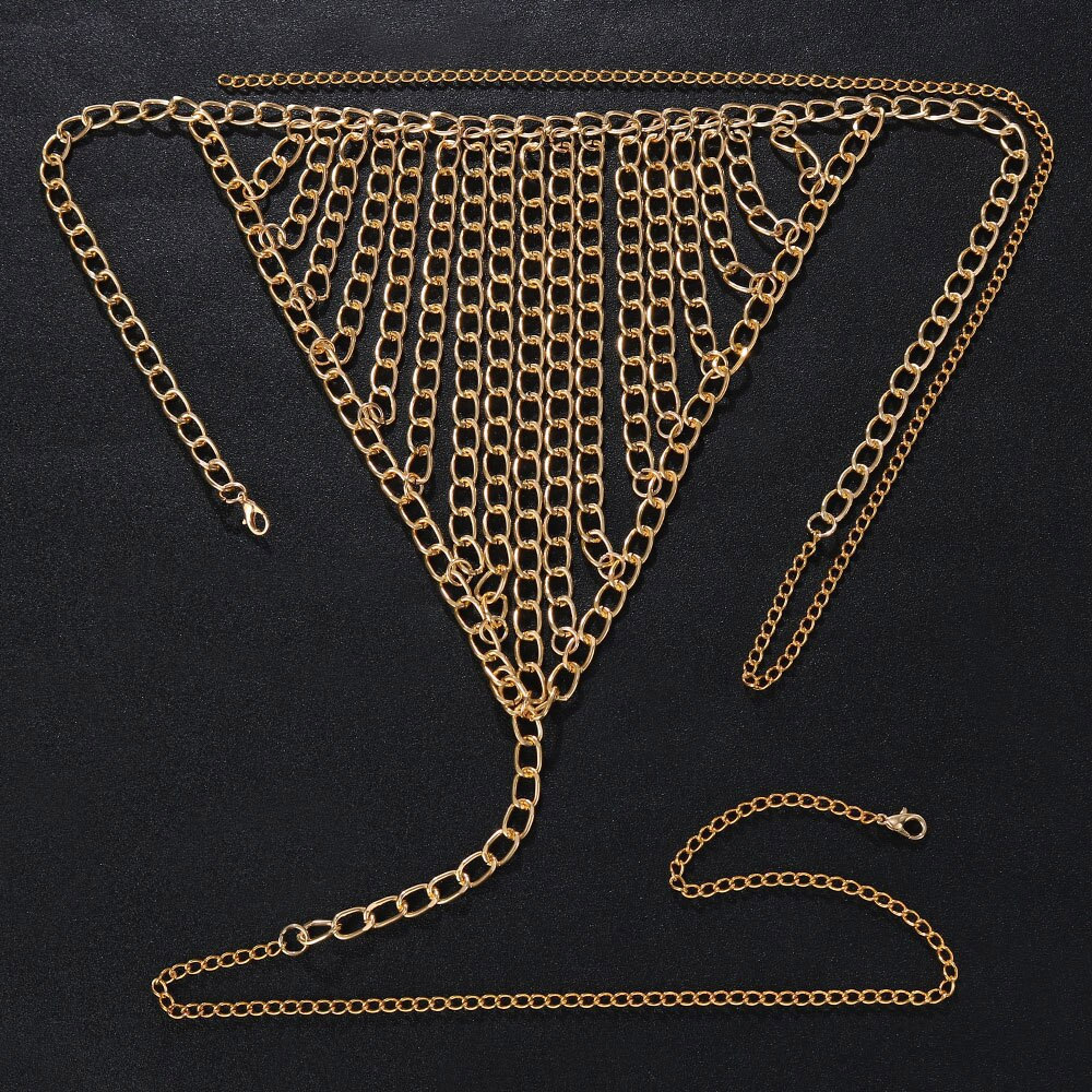 Statment Waist Chain Metal Cha - Thong Bikini Women 리뷰 및 가격