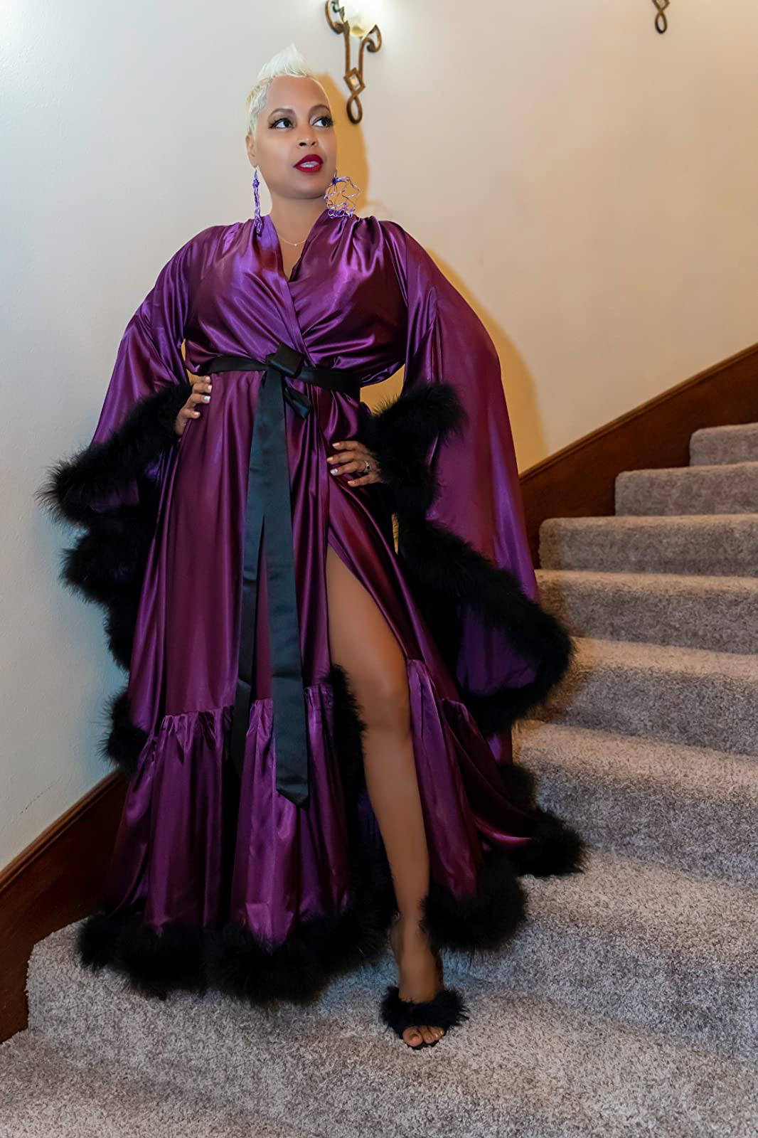 Customized Bathrobe for Women  - Robe Silk Women 리뷰 및 가격