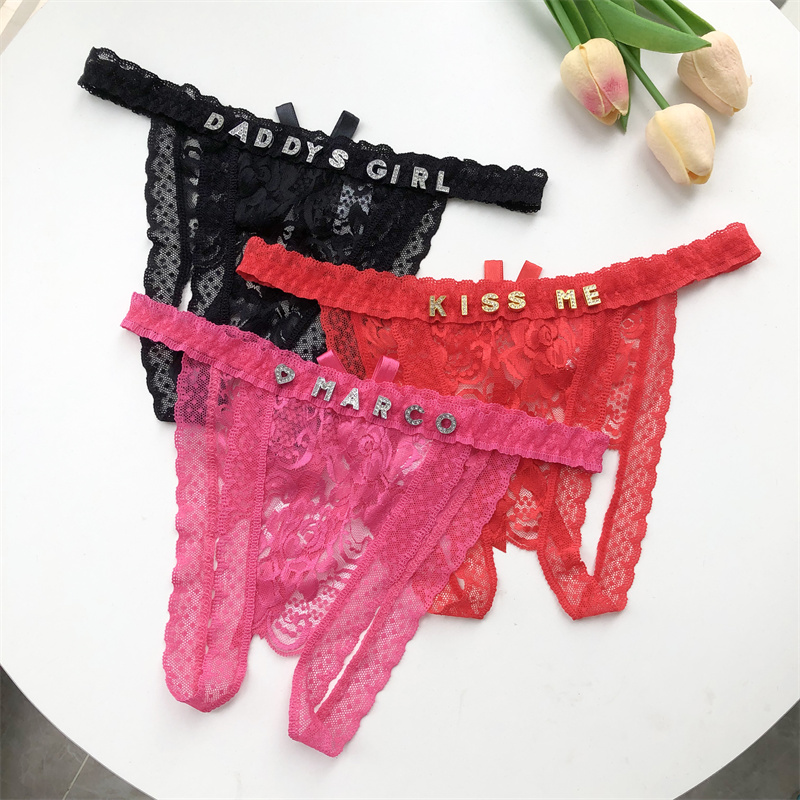 Customized G-String Panties Cr - Thong Bikini Women 리뷰 및 가격
