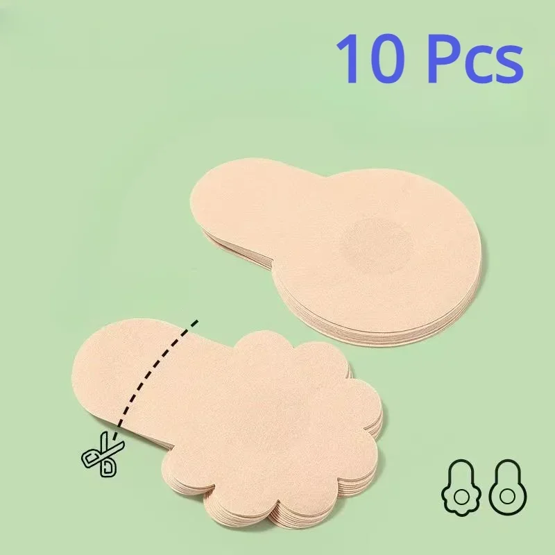 10pcs Women's Invisible Breast - Nipple Cover Pasties 리뷰 및 가격