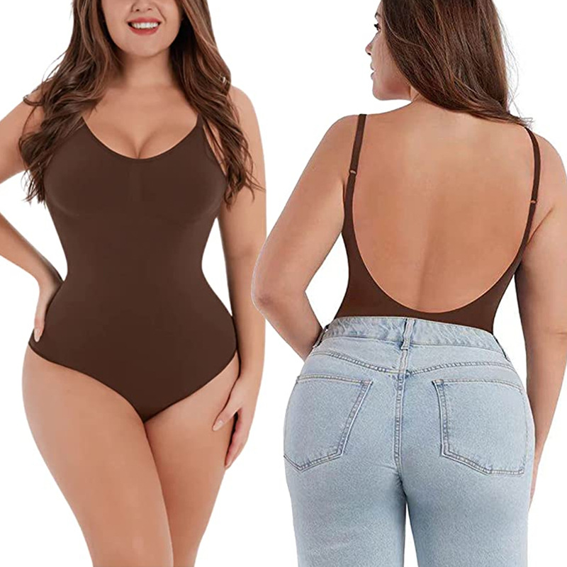 Seamless Backless Sculpting Bo - Shapewear Bodysuit Firm 리뷰 및 가격