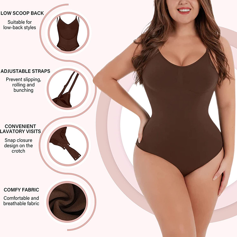 Seamless Backless Sculpting Bo - Shapewear Bodysuit Firm 리뷰 및 가격