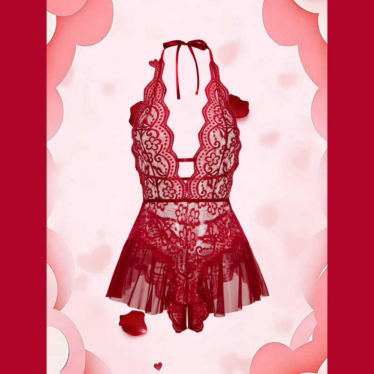 Erotic Crotchless Hot Lingerie - Lace Teddy Lingerie 리뷰 및 가격