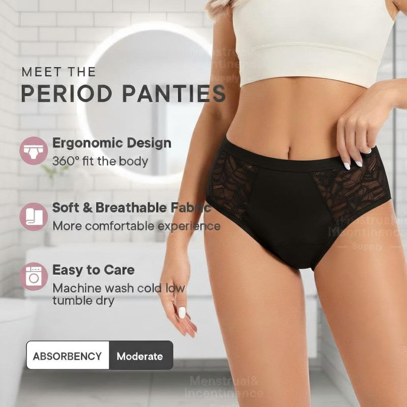 Absorbent Period Underwear Wom - Period Panty Absorbent 리뷰 및 가격
