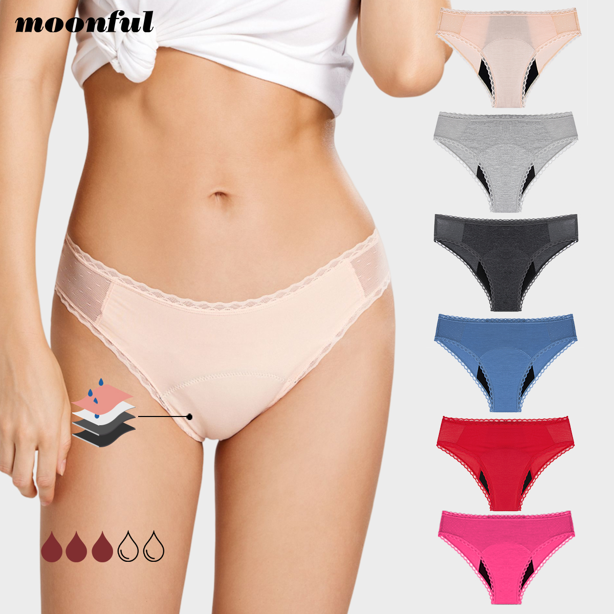 4 Layer Absorbent Menstrual Pa - Period Panty Absorbent 리뷰 및 가격