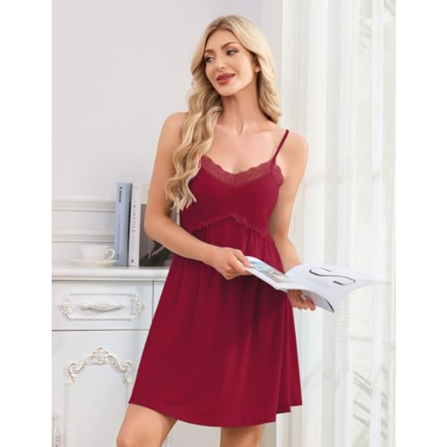 Sexy Nightgowns for Women Lace - Babydoll Chemise Night 리뷰 및 가격
