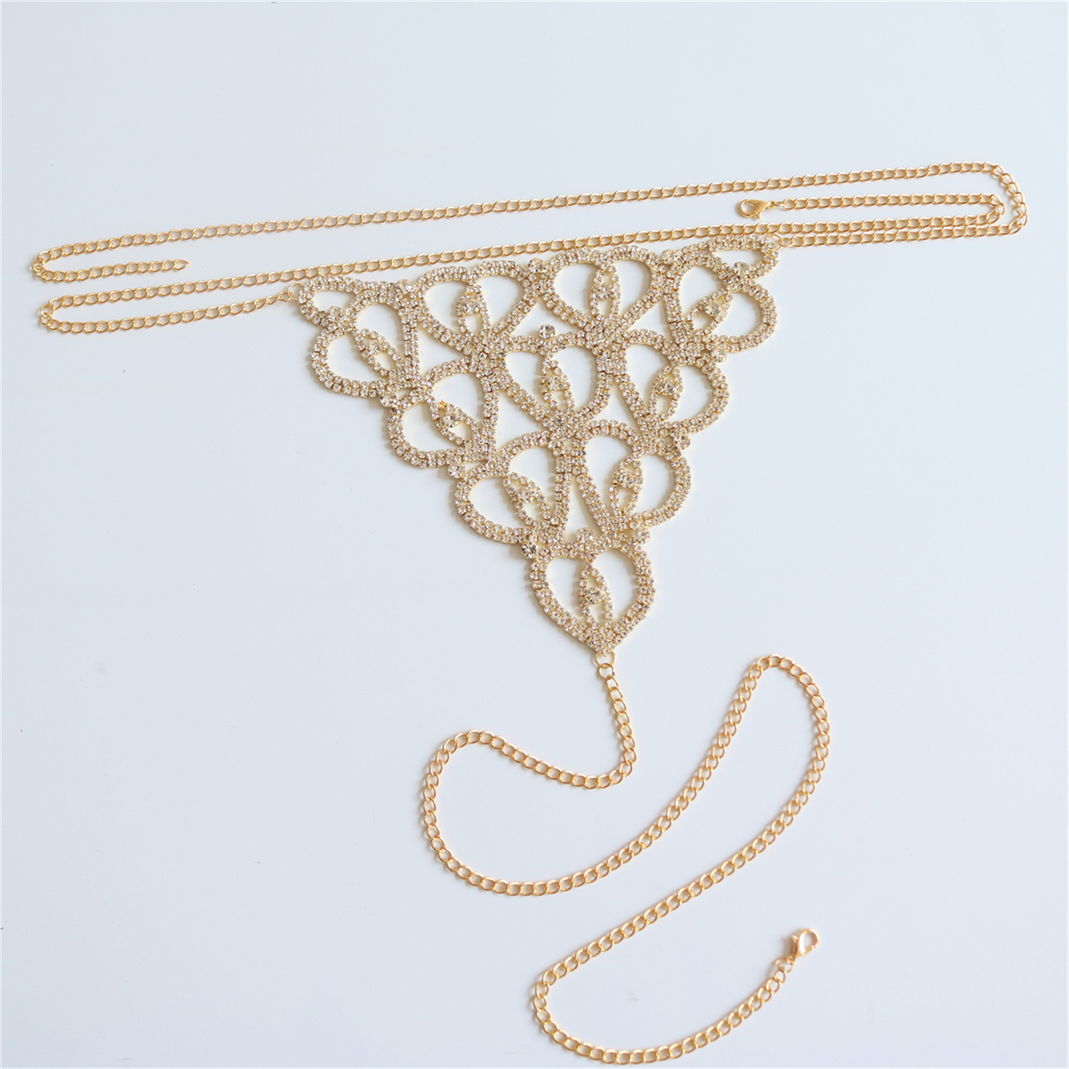 Sexy Body Chain Heart-shaped T - Thong Bikini Women 리뷰 및 가격