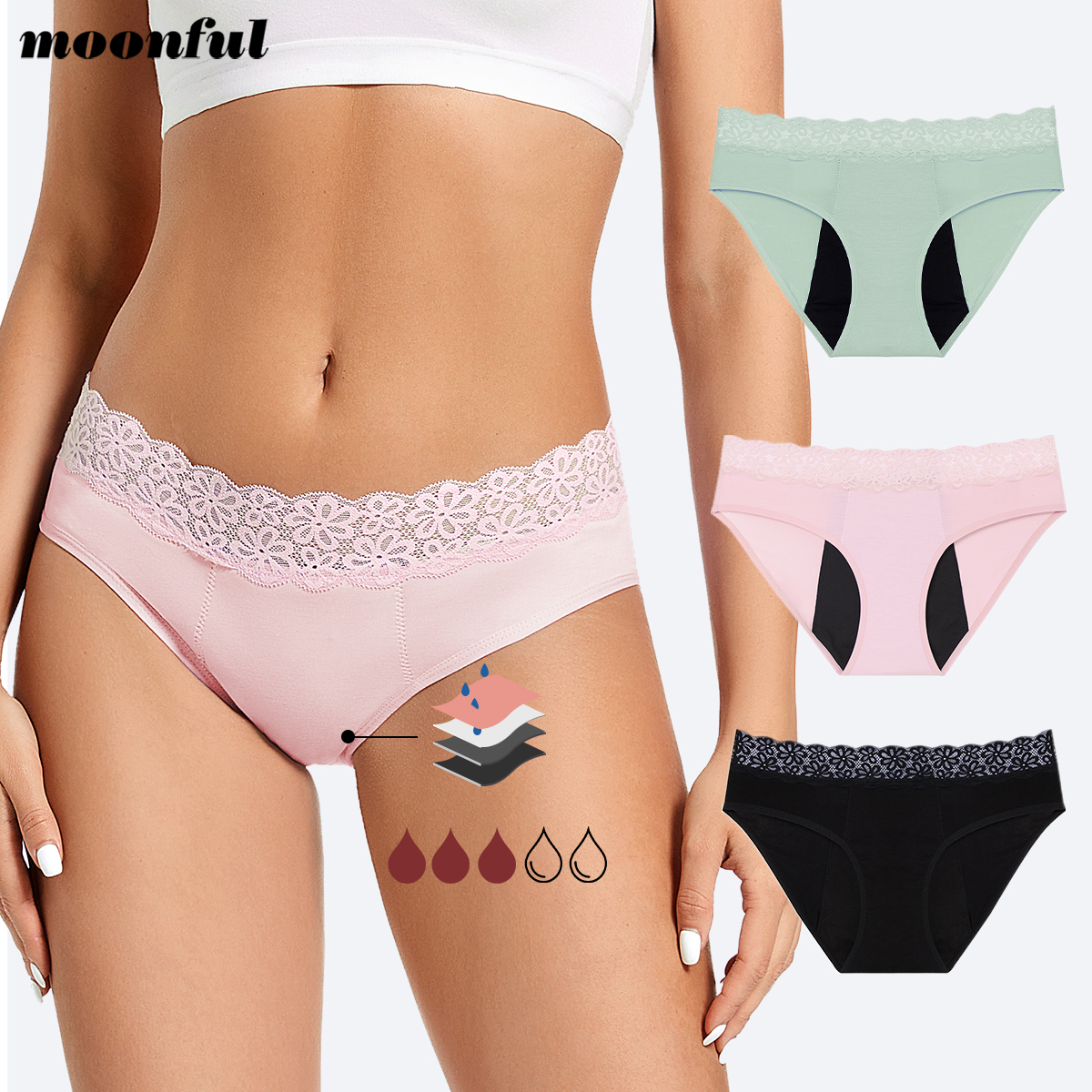 Menstrual Cycle Absorbent Unde - Period Panty Absorbent 리뷰 및 가격