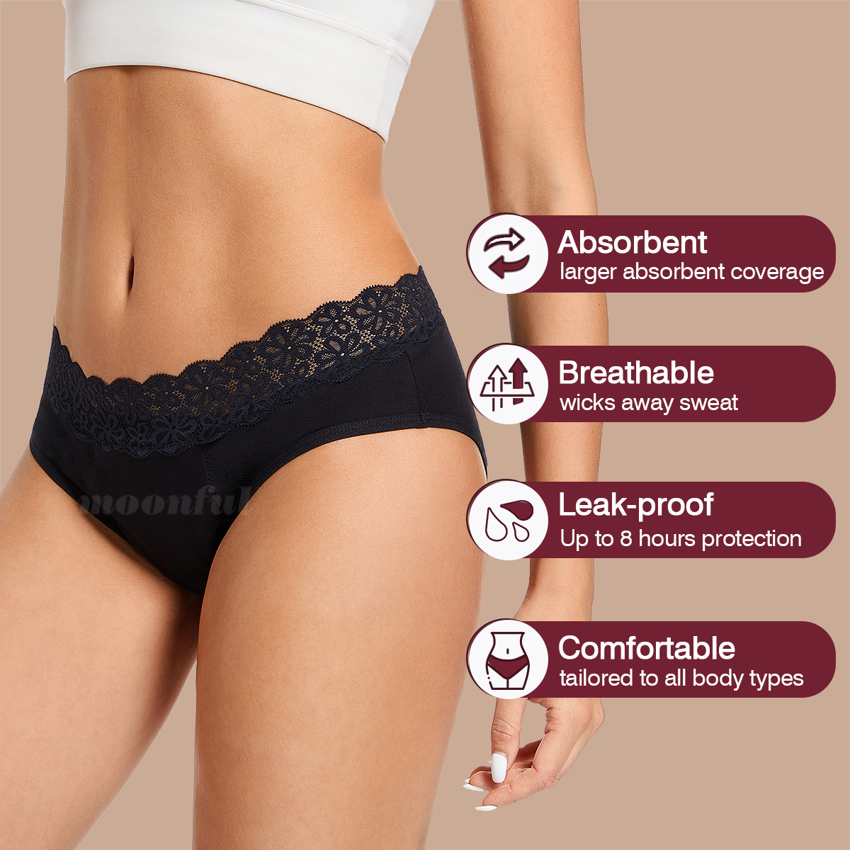 Menstrual Cycle Absorbent Unde - Period Panty Absorbent 리뷰 및 가격