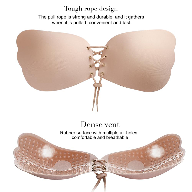 1/2 Pairs Women Summer Backles - Strapless Bra Backless 리뷰 및 가격