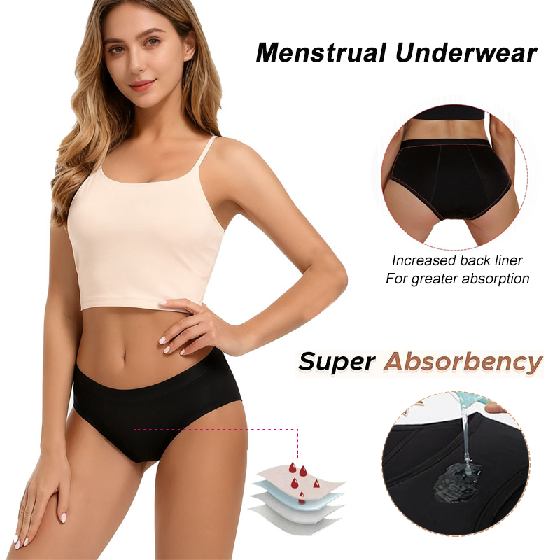 Heavy Flow Menstrual Panties 4 - Period Panty Absorbent 리뷰 및 가격