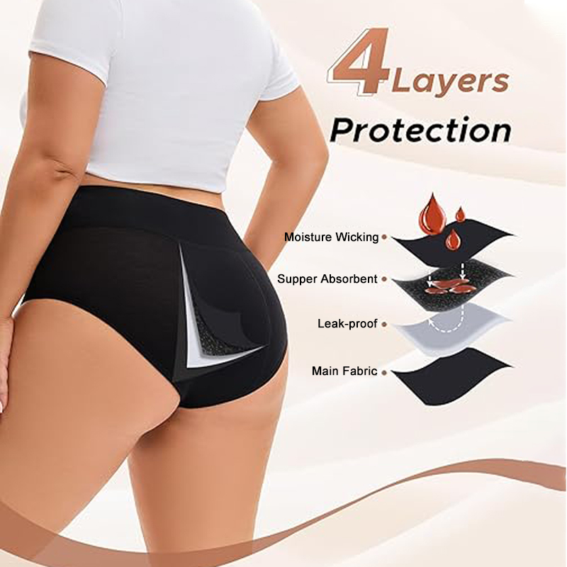 Heavy Flow Menstrual Panties 4 - Period Panty Absorbent 리뷰 및 가격