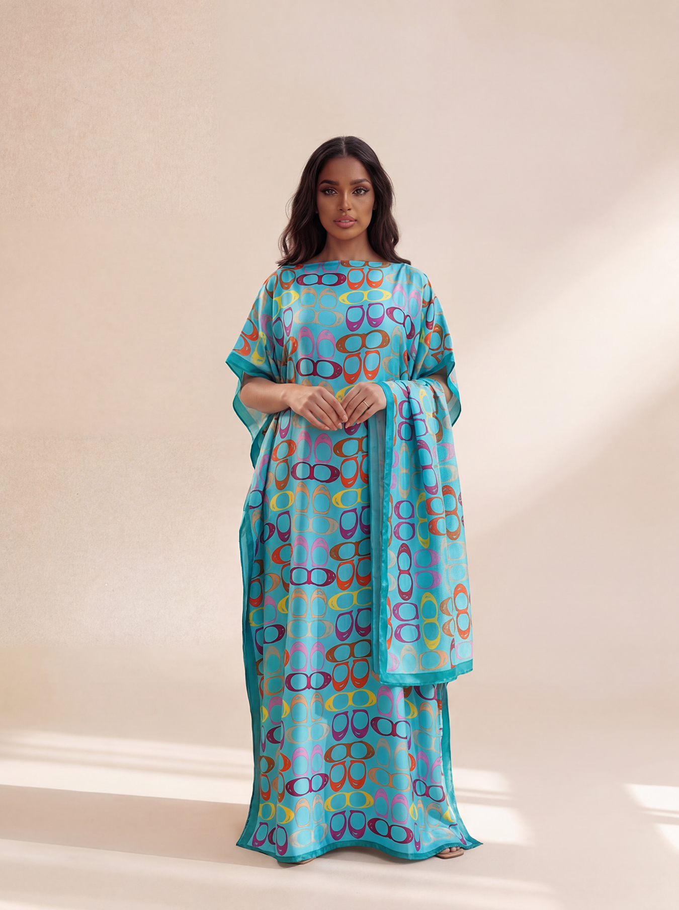 New Style Long Loose Silk Blen - Robe Silk Women 리뷰 및 가격