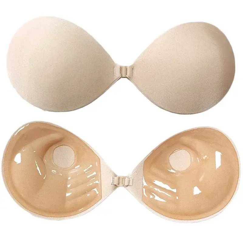 Women Sexy Strapless Bra Palm  - Silicone Bra Adhesive 리뷰 및 가격