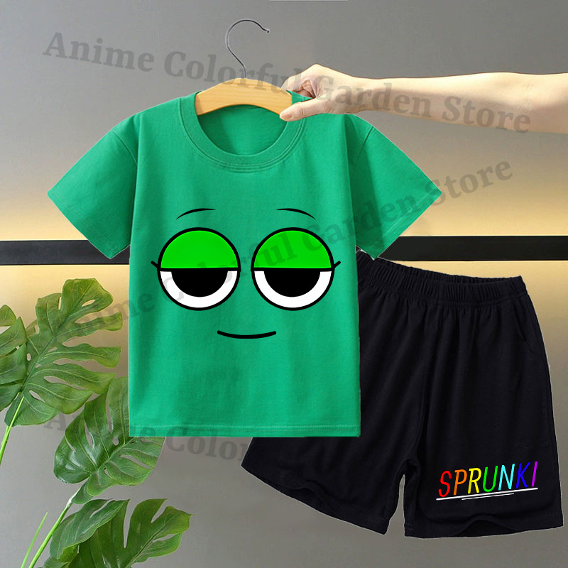 Sprunki 2pcs T-shirt and Short - Boyshort Underwear 리뷰 및 가격