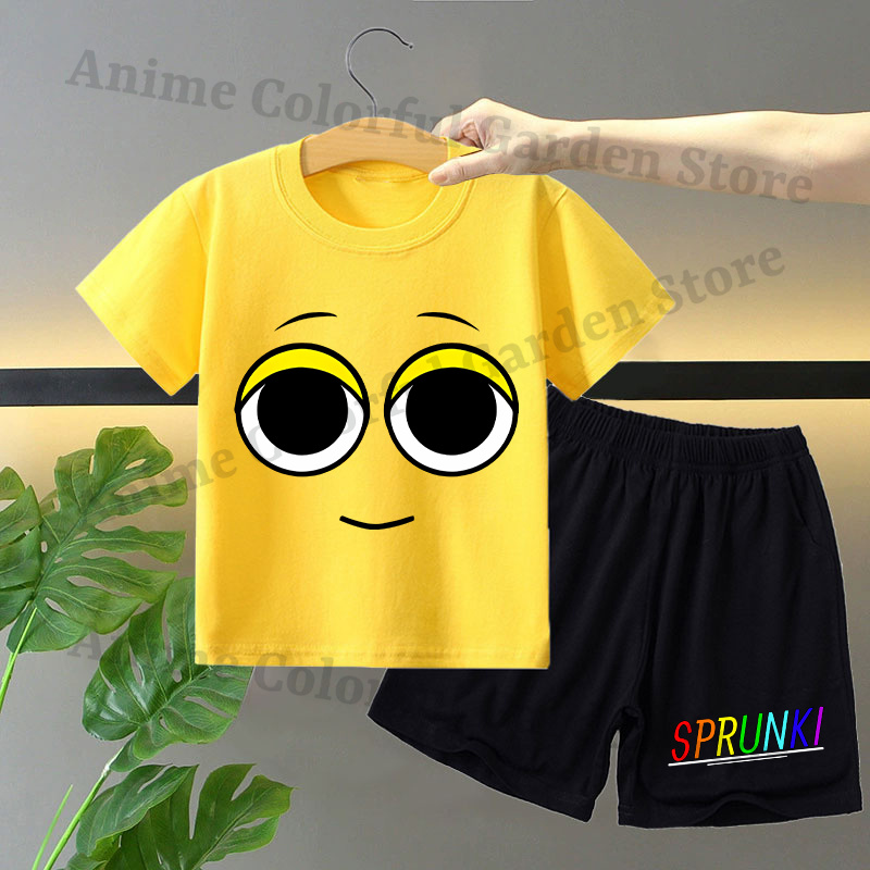 Sprunki 2pcs T-shirt and Short - Boyshort Underwear 리뷰 및 가격