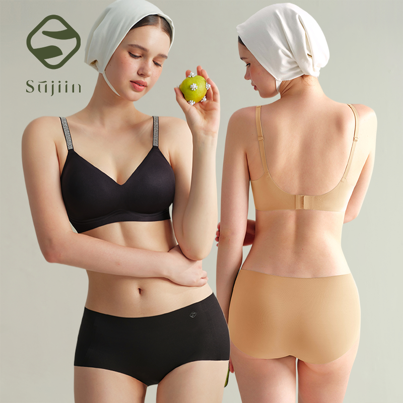 SUJIIN Women's Wireless Push U - Bralette Wireless Soft 리뷰 및 가격